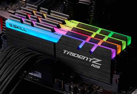 G Skill Announces Trident Z RGB Illumination To DDR4