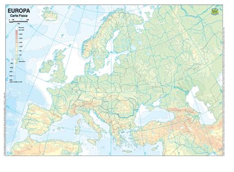 Cartina Fisica Europa Da Stampare Cartine Dell Europa E Paesi Europei