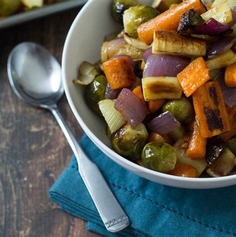 Fennel Roasted Fall Vegetables Recipe The Wanderlust Kitchen