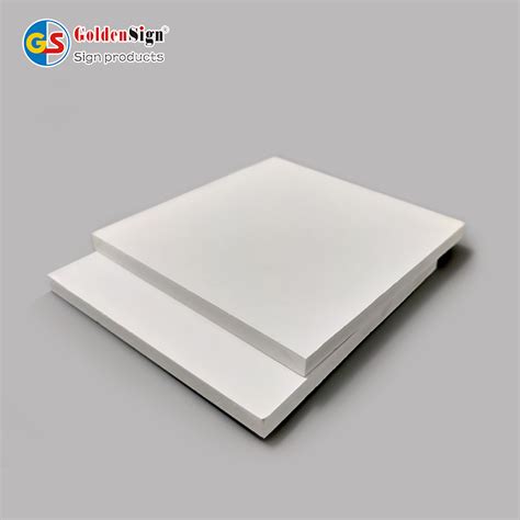 Goldensign High Density White Pvc Celuka Board Mm Pvc Sheets China