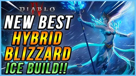 Diablo Blizzard Hybrid Ice Shards Sorceress Endgame Build Guide