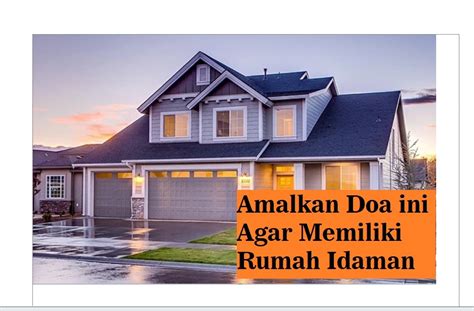 Doa Supaya Cepat Punya Rumah Koleksi Gambar