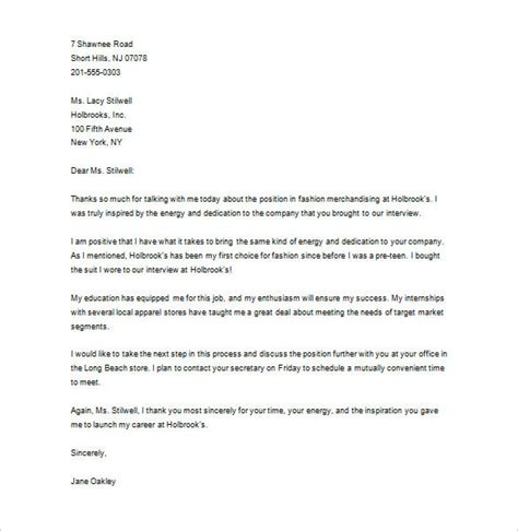 Thank You Letter After Getting The Job Database Letter Template