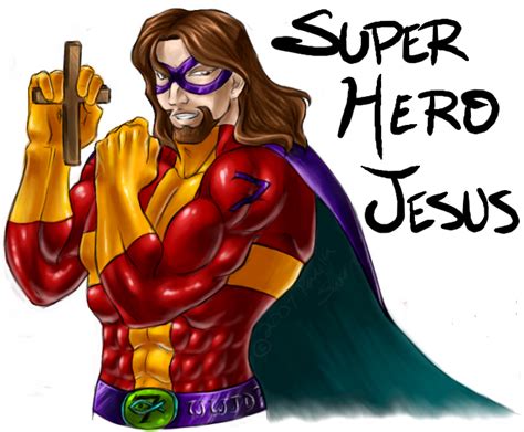 Superhero JESUS by Deus-Nocte on DeviantArt