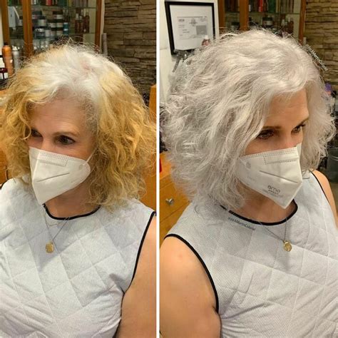 This Hairdresser Is Encouraging Women To Embrace Their Grey Hair With His Amazing