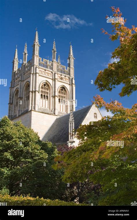 Chapel of Corpus Christi College Oxford in Autumn- n1 Stock Photo - Alamy