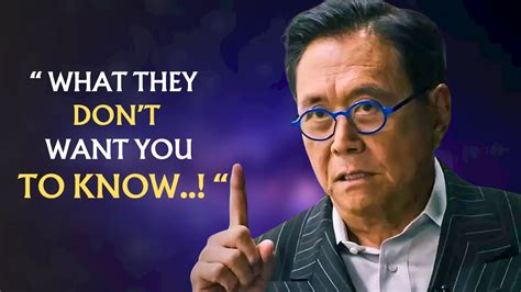 An Eye Opening Motivational Speech Robert Kiyosaki Must Watch Youtube