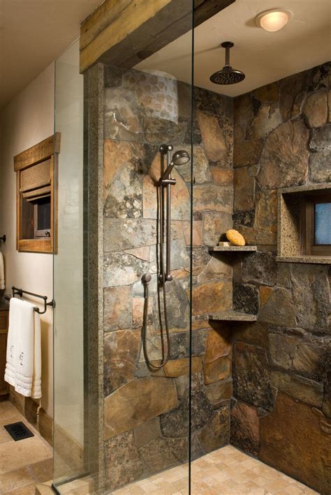 Cabin Bathrooms Rustic Bathrooms Dream Bathrooms House Bathroom