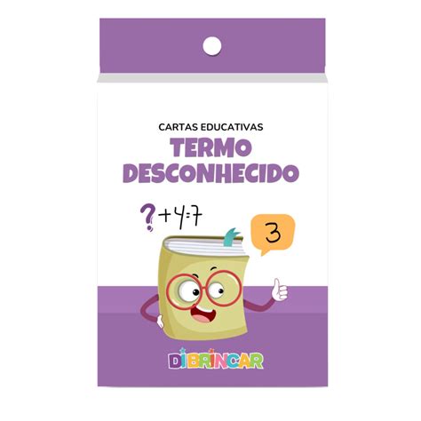 Cartas Educativas Termo Desconhecido Dibrincar Alternativa