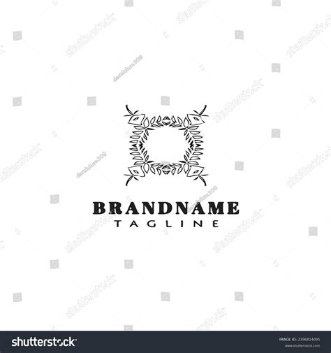 Frame Logo Cartoon Icon Design Template Stock Vector Royalty Free