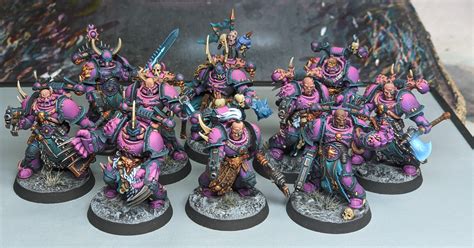First Squad For My New Emperors Children Army Candc Welcome R
