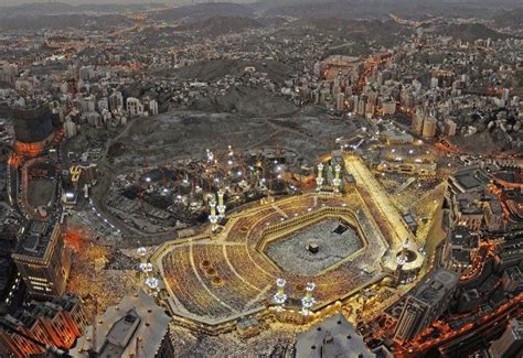 An Aerial View Of Makkah City Makkah Aerial