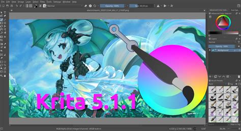 Krita 5 1 1 actualización que llega exclusivamente para corregir