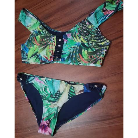 Piece Bikini Worn Once Hand Washed Depop