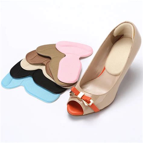 1pair Soft Heel Cushions Inserts For Shoes Women Soft Insoles Heel Protector Heel Pad Anti Wear