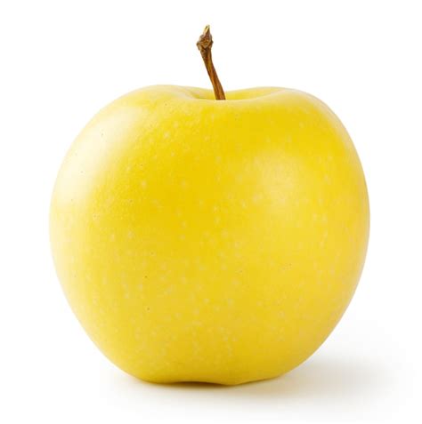 Premium Photo Ripe Bright Yellow Apple