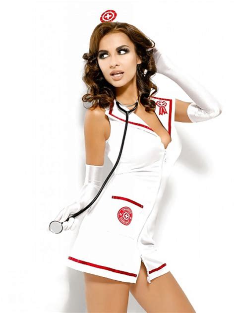 Superb Nurse Babe Looks Magnificent In Uniform
