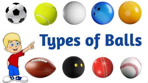 Types Of Balls Different Types Of Balls Types Of Balls In Sports Sportsname Youtube