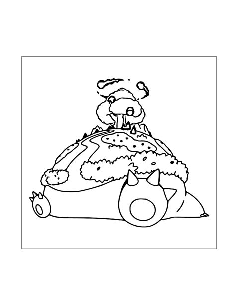Snorlax Coloring Pages Printable Coloring Pages Free