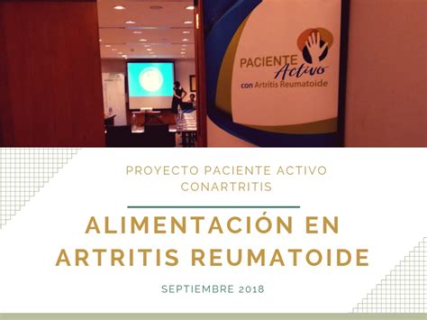 Paciente Activo Para Pacientes De Artritis Reumatoide Dcienciasalud Servicios De Nutrición Y