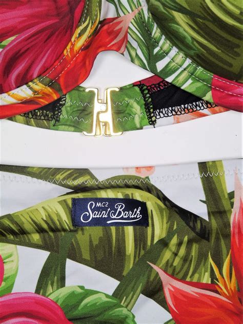 MC2 Saint Barth Costume Donna Vintage tropical - vendita online in sconto