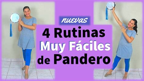 4 Rutinas Muy Fáciles de Pandero Nuevas Danza Cristiana YouTube