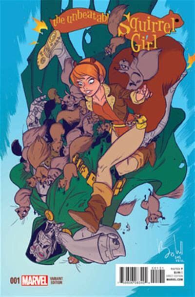 The Unbeatable Squirrel Girl 1 Variant Squirrel Girl Marvel