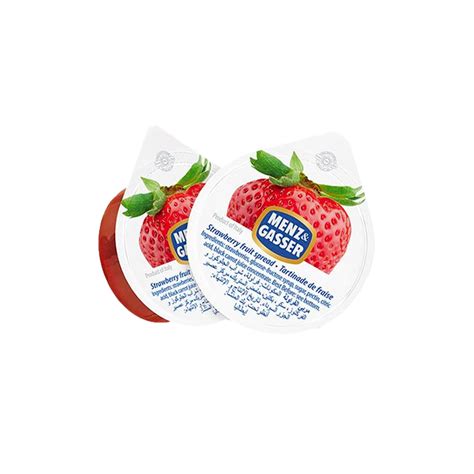 Menz And Gasser Strawberry Jam 14g 13carton Tasty Snack Asia