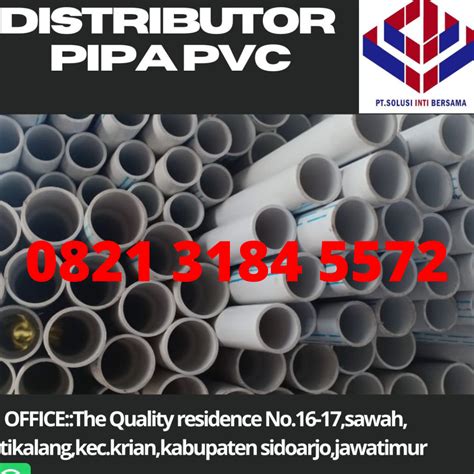 Supplier Pipa Pvc Aw D Ntb Info Harga Pipa Hdpe Pvc Dan Ppr