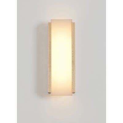 Cerno Capio Solid Wood LED Flush Mounted Sconce Wayfair