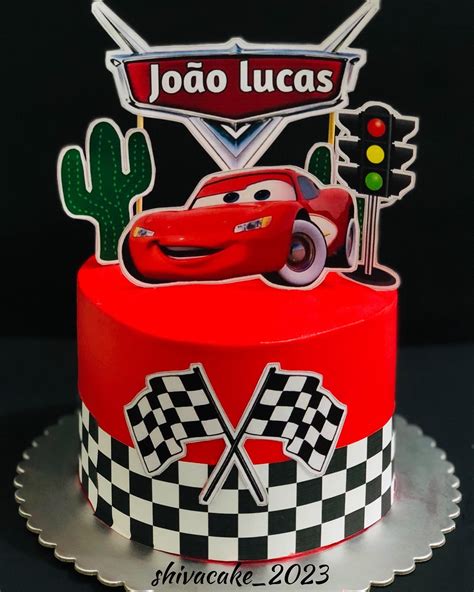 Lightning Mcqueen Disney Cars Birthday Cake Artofit