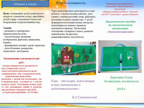 Дидактическая игра «Играем в театр» - online presentation