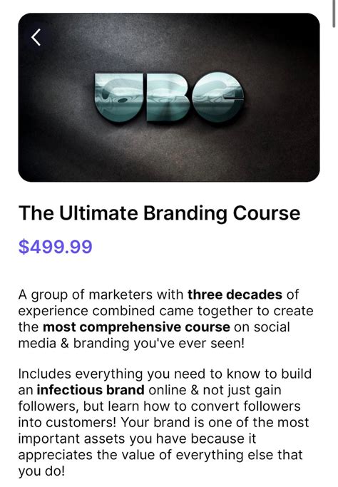 The Ultimate Branding Course Etsy