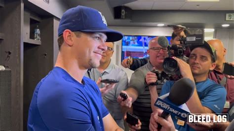 Dodgers Post Game Gavin Stone Discusses His Complete Game Shutout His