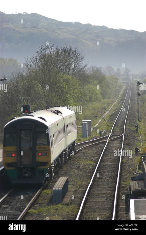 Arriva Trains Diesel Multiple Unit Dmu Sprinter Type Train Cambrian