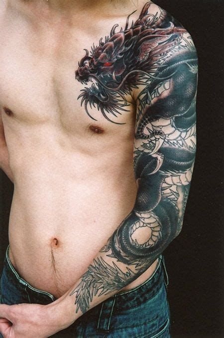 Fantasticos tatuajes de dragones y significados Tatuaje de dragón