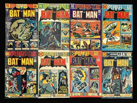 Comicconnect Batman Group Lot Comic Book Group Lot Vf