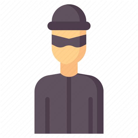 Thief Hacker Man Avatar Icon Download On Iconfinder