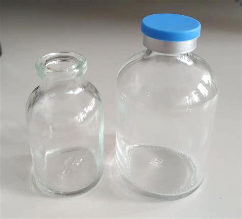 Clear Moulded Glass Vials For Injection 10ml 20ml USP Type 3