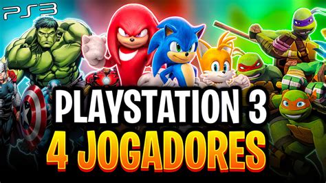 TOP 21 MELHORES JOGOS DE 4 JOGADORES PARA PLAYSTATION 3 COOP TELA