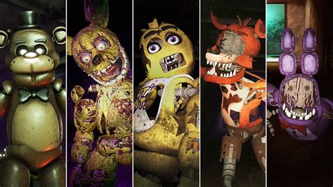 Fnaf Security Breach Og Final Stage Classic Animatronics