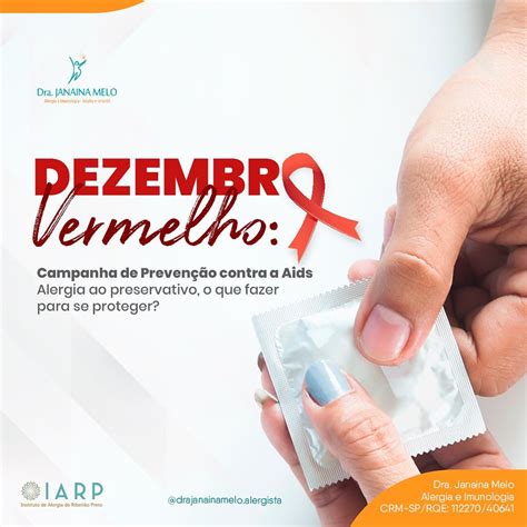 Alergia A Preservativo - Dezembro Vermelho - o que fazer se tem alergia ao preservativo? - Dra ...