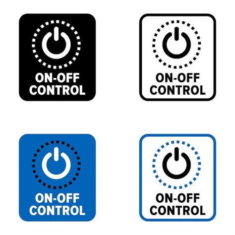 Dispositivo de control de encendido y apagado y señal de información