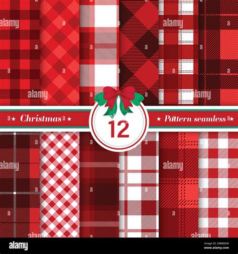 Buffalo Plaid Stock Vector Images Alamy