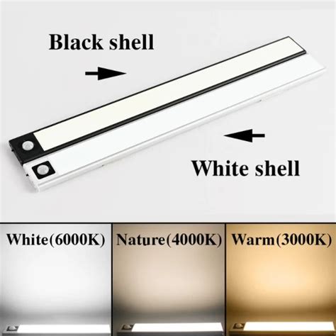 Led Night Light Ultra Thin Under Cabinet Closet Kitchen Motion