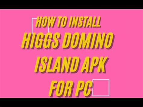 Cara Unduh Higgs Domino Island Pc Windows Laptop Youtube