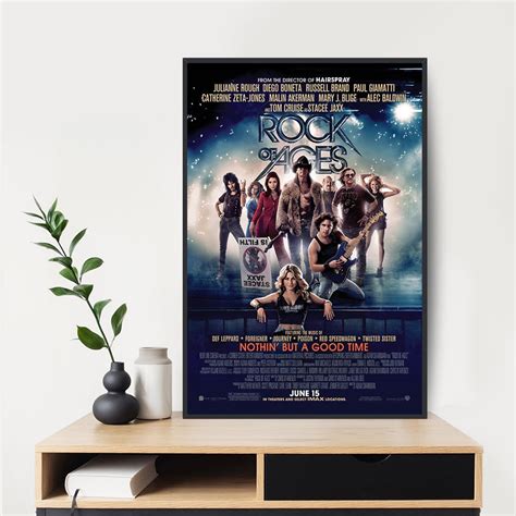 Rock of Ages Original Movie Poster Film Print Wall Art Print HD Painting Room Decoration Poster ...