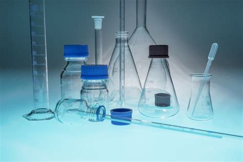 Chemicals And Laboratory Utensils Stock Image Image Of Container