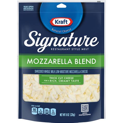 Mozzarella Blend Kraft Natural Cheese