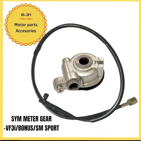 SPEEDO METER METER GEAR CABLE METER SYM VF3I 185 BONUS 110 SYM SPEEDO